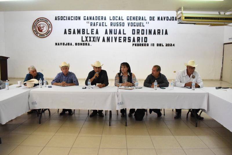 Presenta la Unión Ganadera Regional de Sonora el Plan Estratégico de Protección Civil en Materia Hídrica a las AGL del Sur del estado